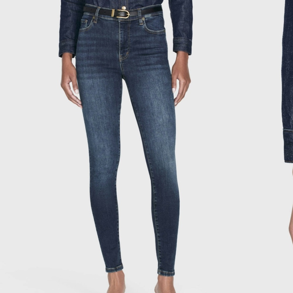 Frame Denim Women's Blue Skinny Jeans